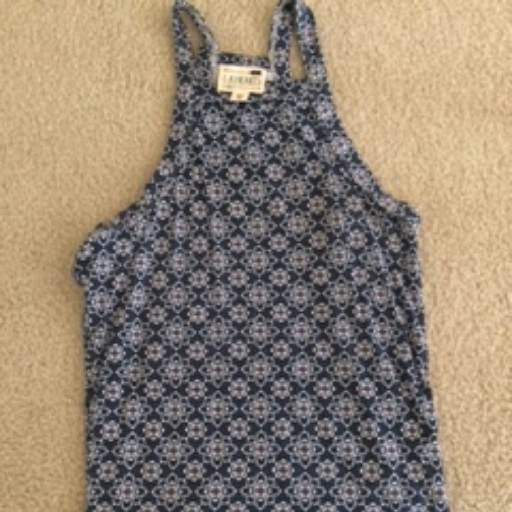High Neck Tank Top